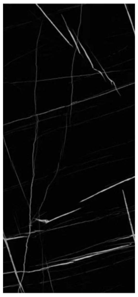 Normal Sintered Stone Slab - "Black Series" Stone Pattern