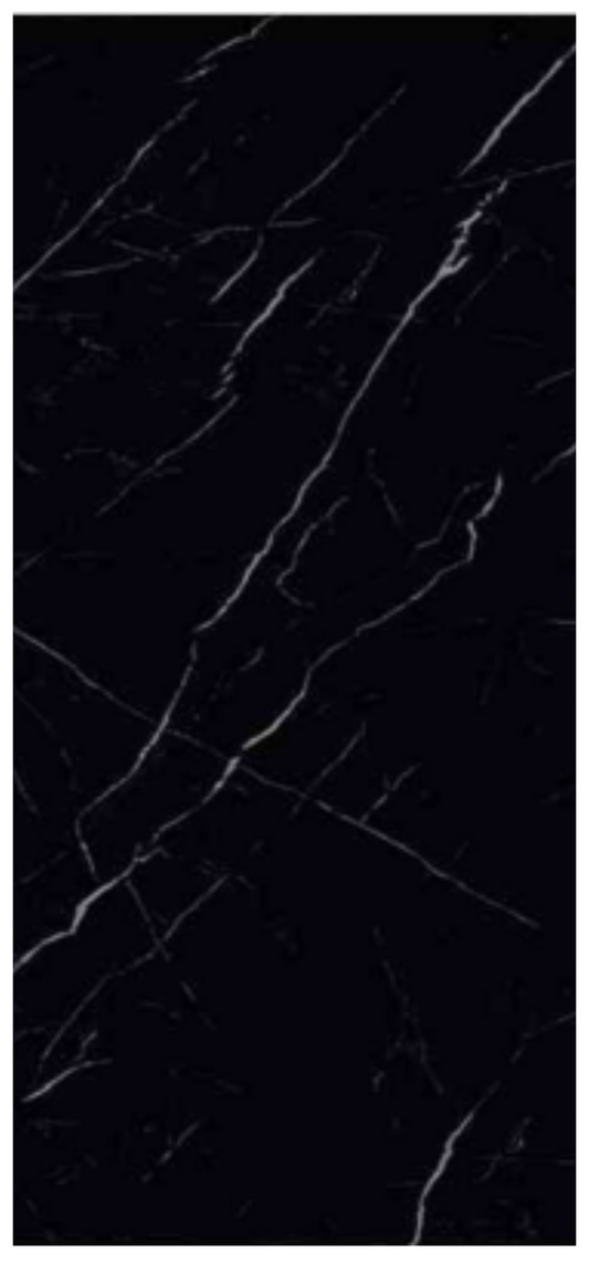 Normal Sintered Stone Slab - "Black&White Roots" Stone Pattern