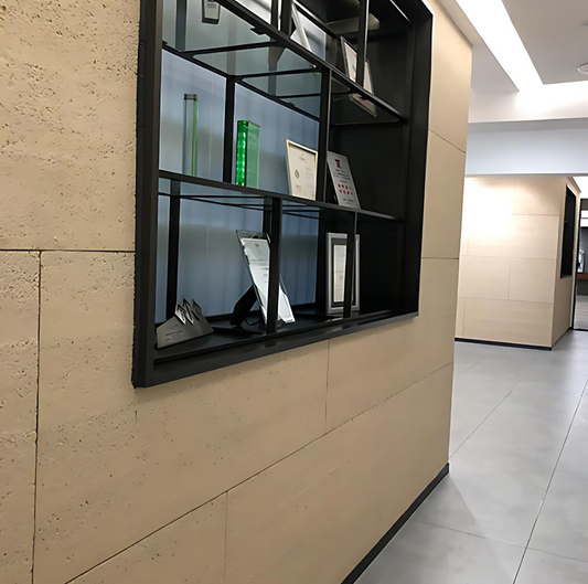 Modified Clay Material - "Rammed Earth Board"