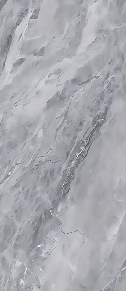 Normal Sintered Stone Slab - "Ancient Road Gray | AB" Stone PatternAB