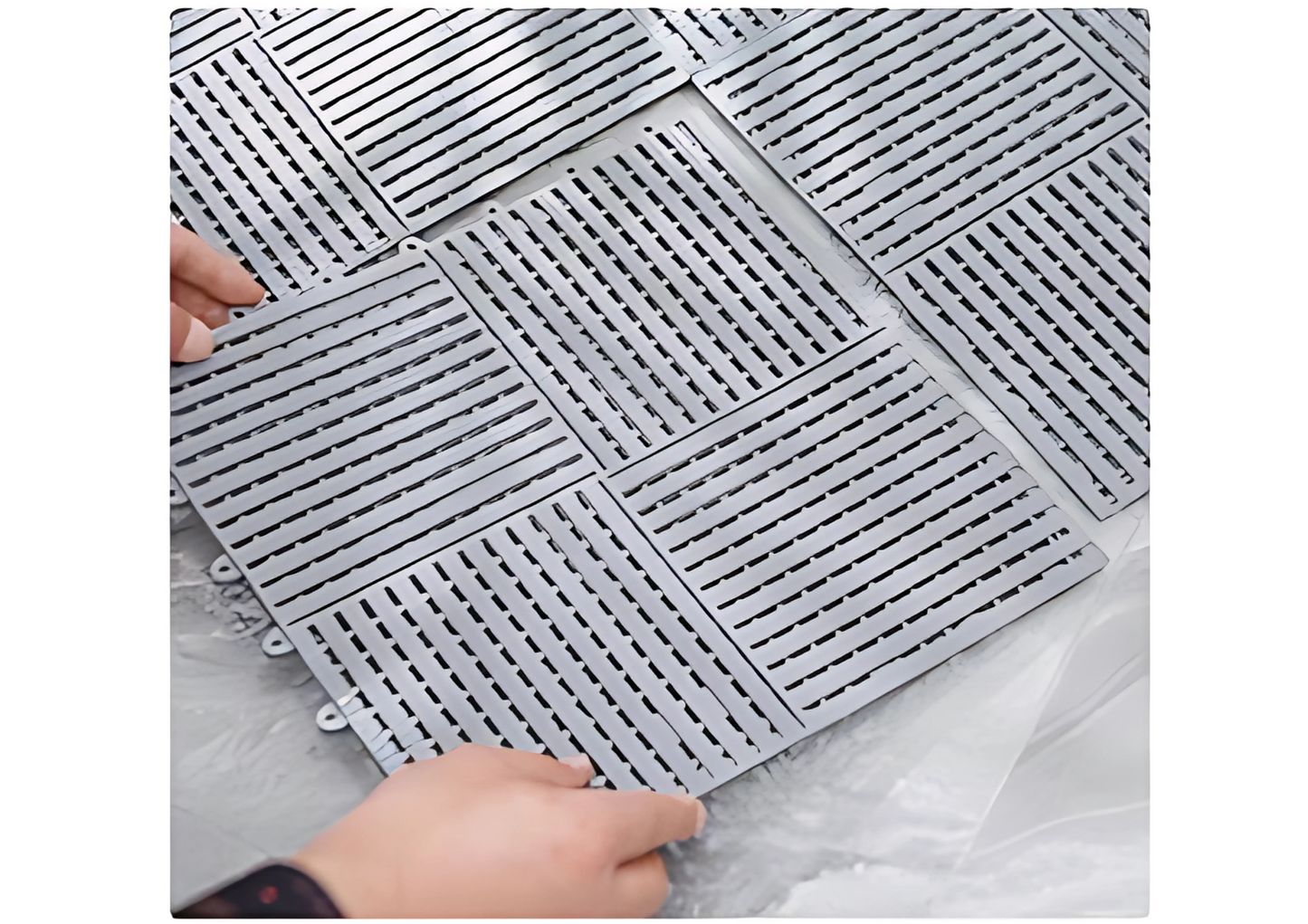 Anti Slip Modular Mats - " JLEAN "