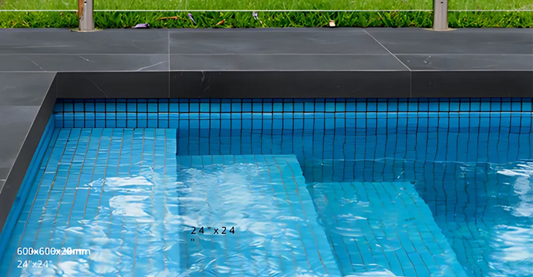 Ceramic Tile Stone Collection - " Pietra Gray "