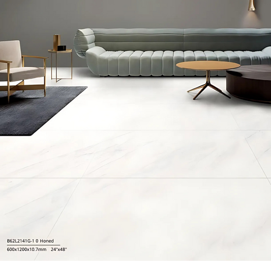 Ceramic Tile Marble Collection - " Premium White "