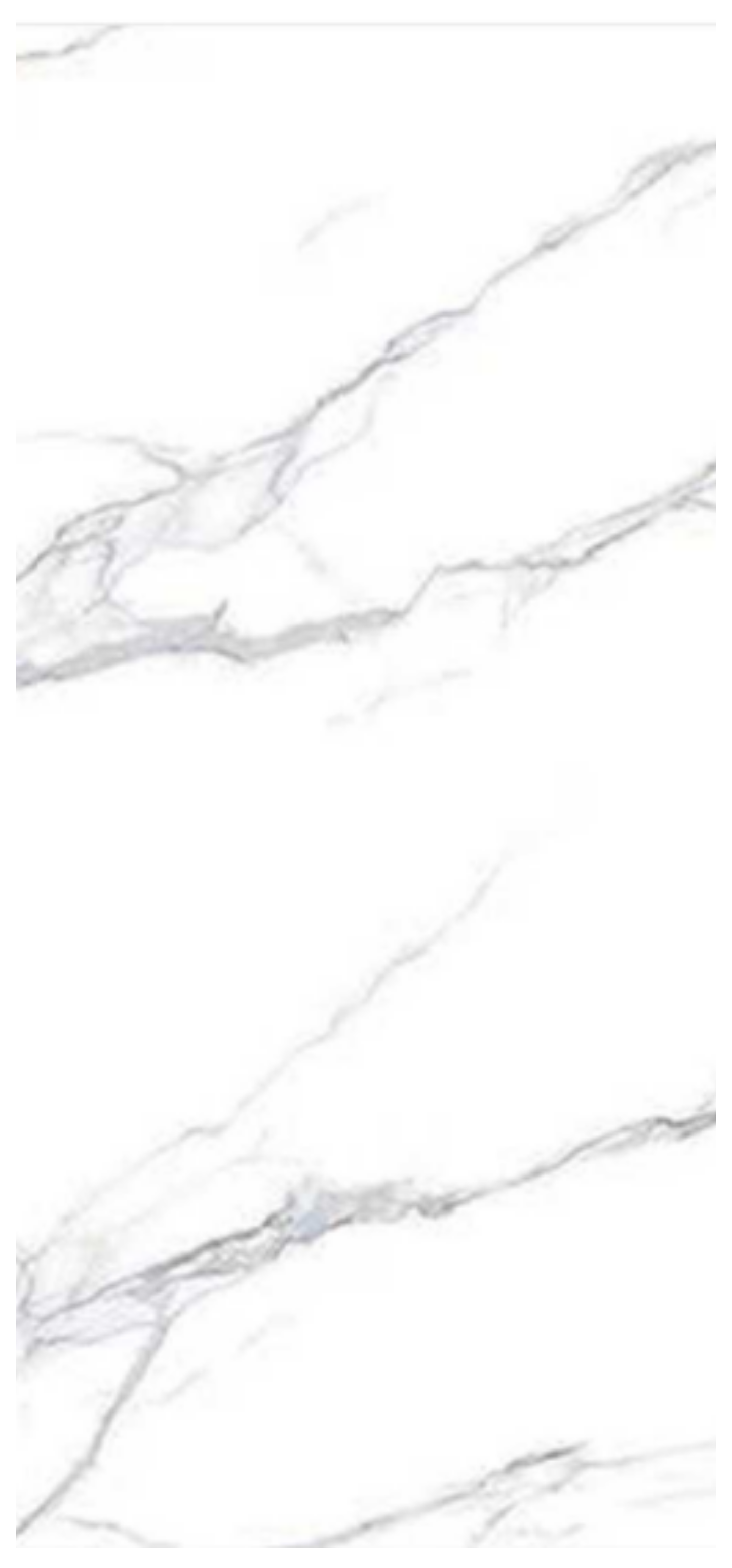 Normal Sintered Stone Slab - "Alphine White | ABC" Stone Pattern