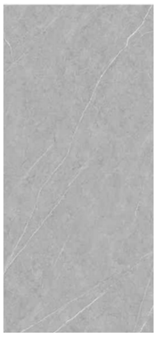Normal Sintered Stone Slab - "Armani Light Gray" Stone Pattern