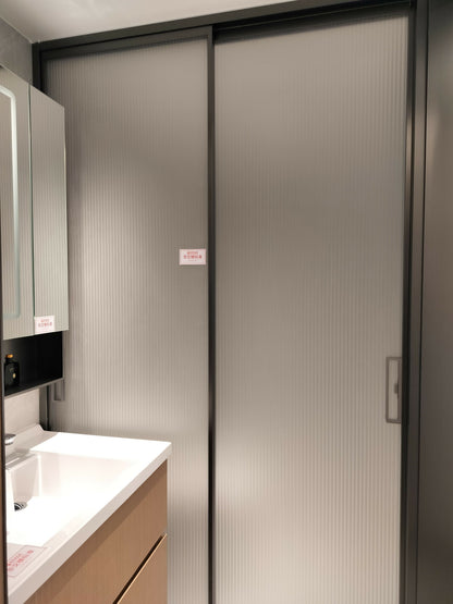 Wardrobe mirror sliding door