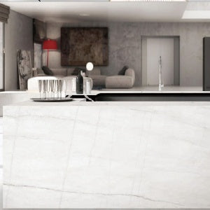 Normal Sintered Stone Slab - "Brown White" Stone Pattern