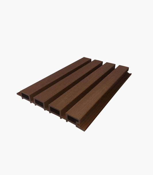 WPC Outdoor Half Cap Co-Extrusion Wall Panel - "CO-W21926A"