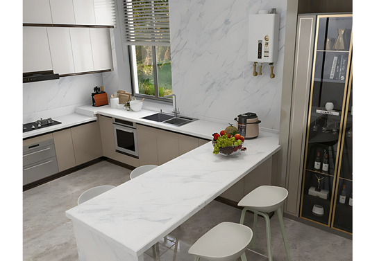 Normal Sintered Stone Slab - "Fine Flower" Stone Pattern