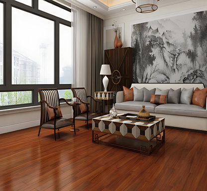 Engineered Wood Flooring - Iroko "FM-FSN3-A57"