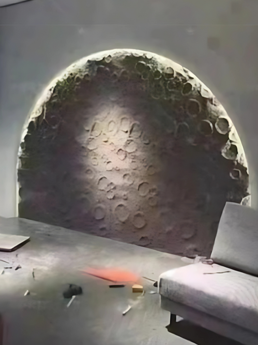 PU Stone - " Lunar Stone (Small Circle)"