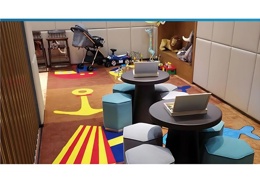 Anti Slip Modular Mats - " MICROFIBER PRINTING LOGO MAT "