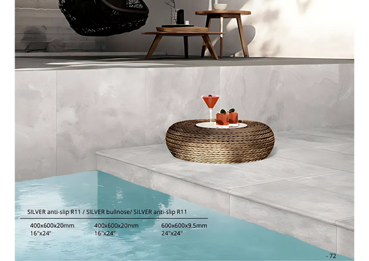 Ceramic Tile Stone Collection - " Travertine "